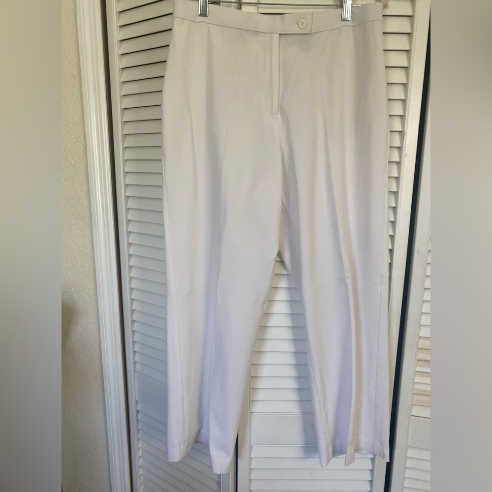 Investments Elegant White Women's Pants size 14S